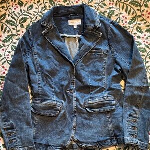 Dear John Dark Blue Denim Blazer